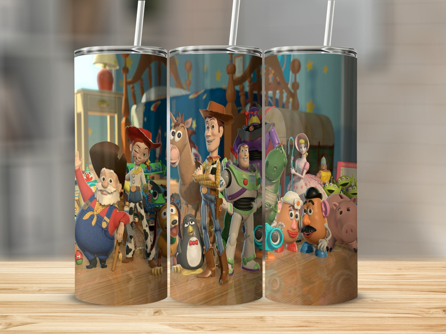 Animated Movie Characters Stainless Steel Tumbler