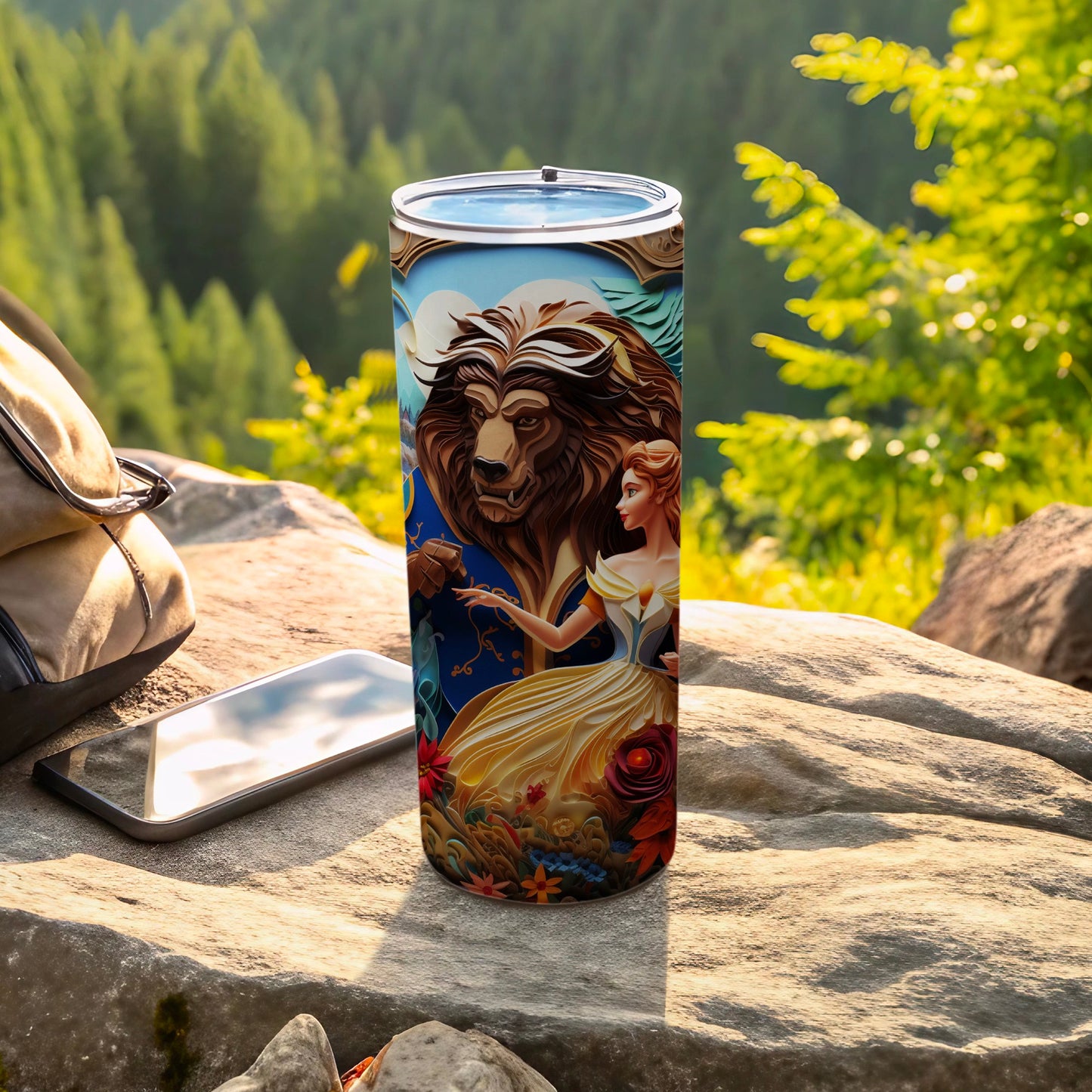 Enchanting Outdoor Scene Insulated Travel Tumbler