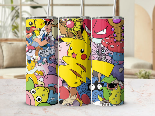 Fun Colorful Cartoon Character Design Tumbler