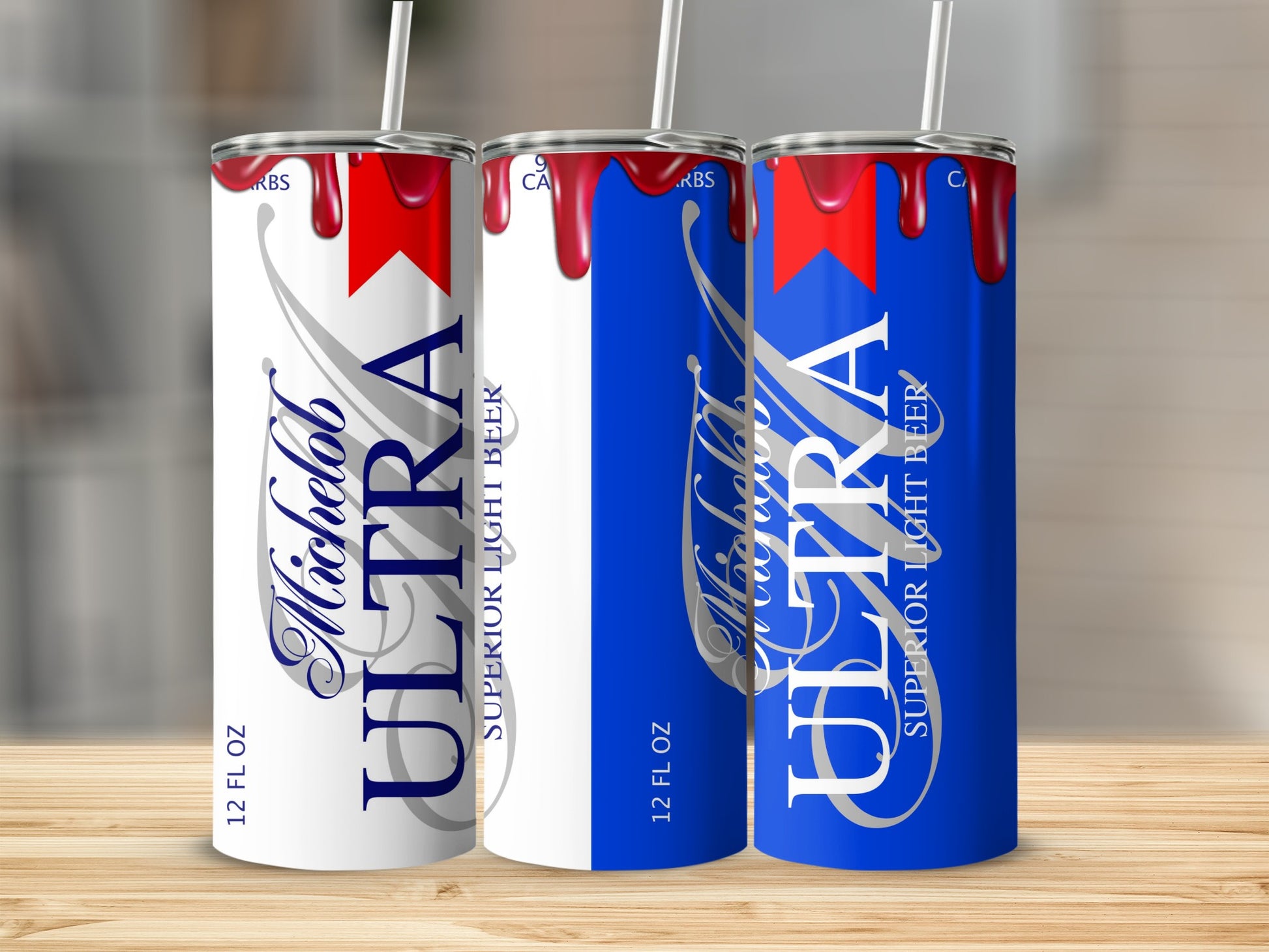 Michelob ULTRA Superior Light Beer Drip Design 12 FL OZ product type