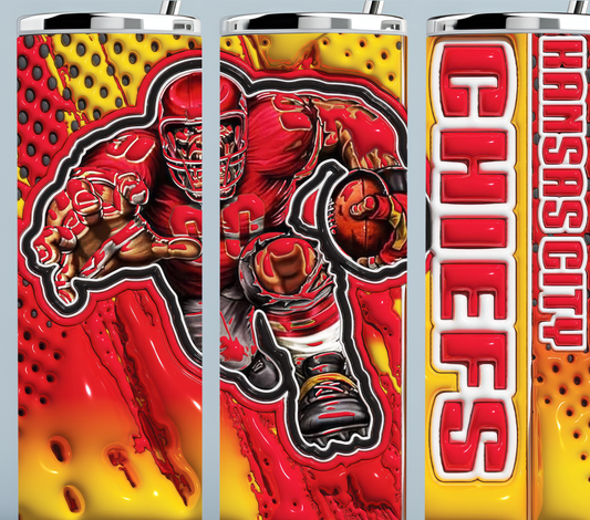 Kansas City Chiefs tumbler