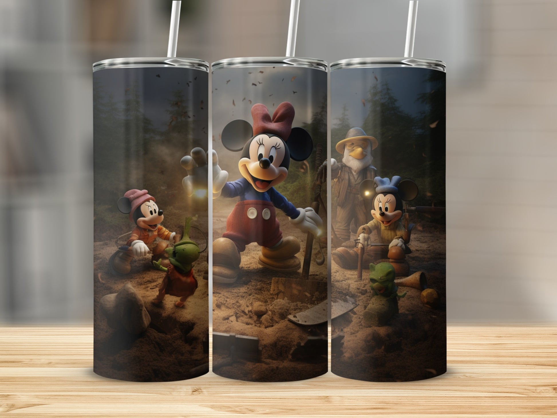 Vintage Disney Characters Adventure Tumbler