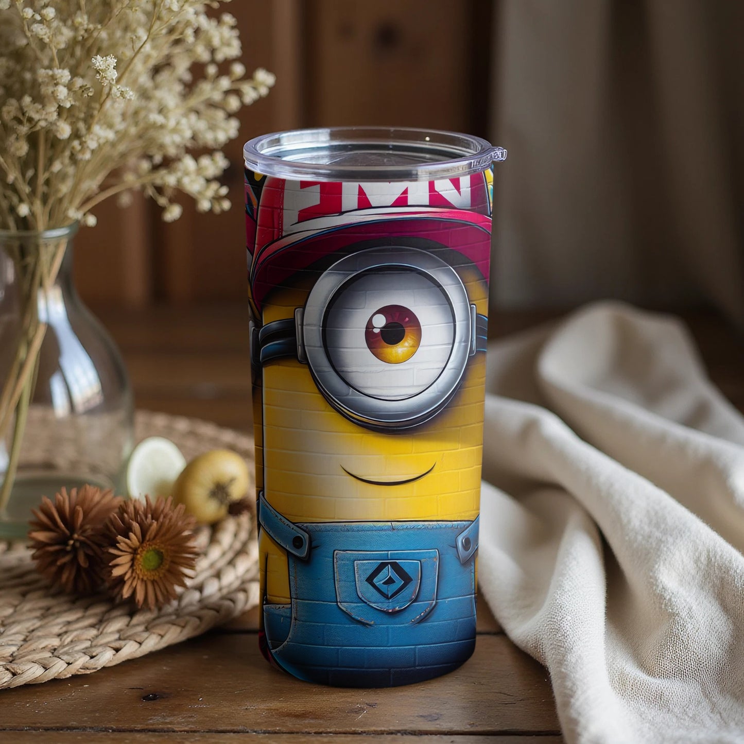 Minion One Eyed Character Insulated Drinking Tumbler