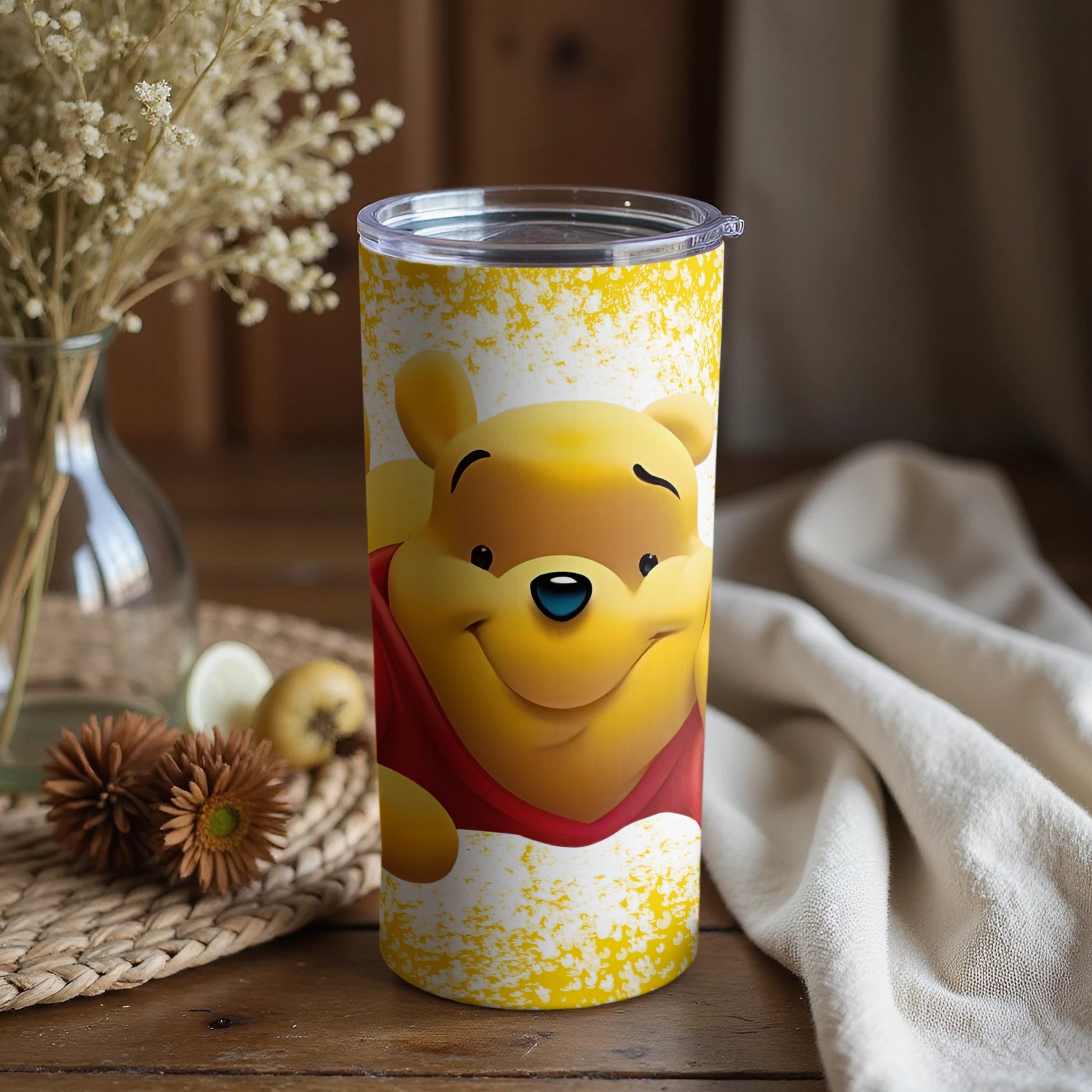 Winnie the Pooh Character Print Travel Mug