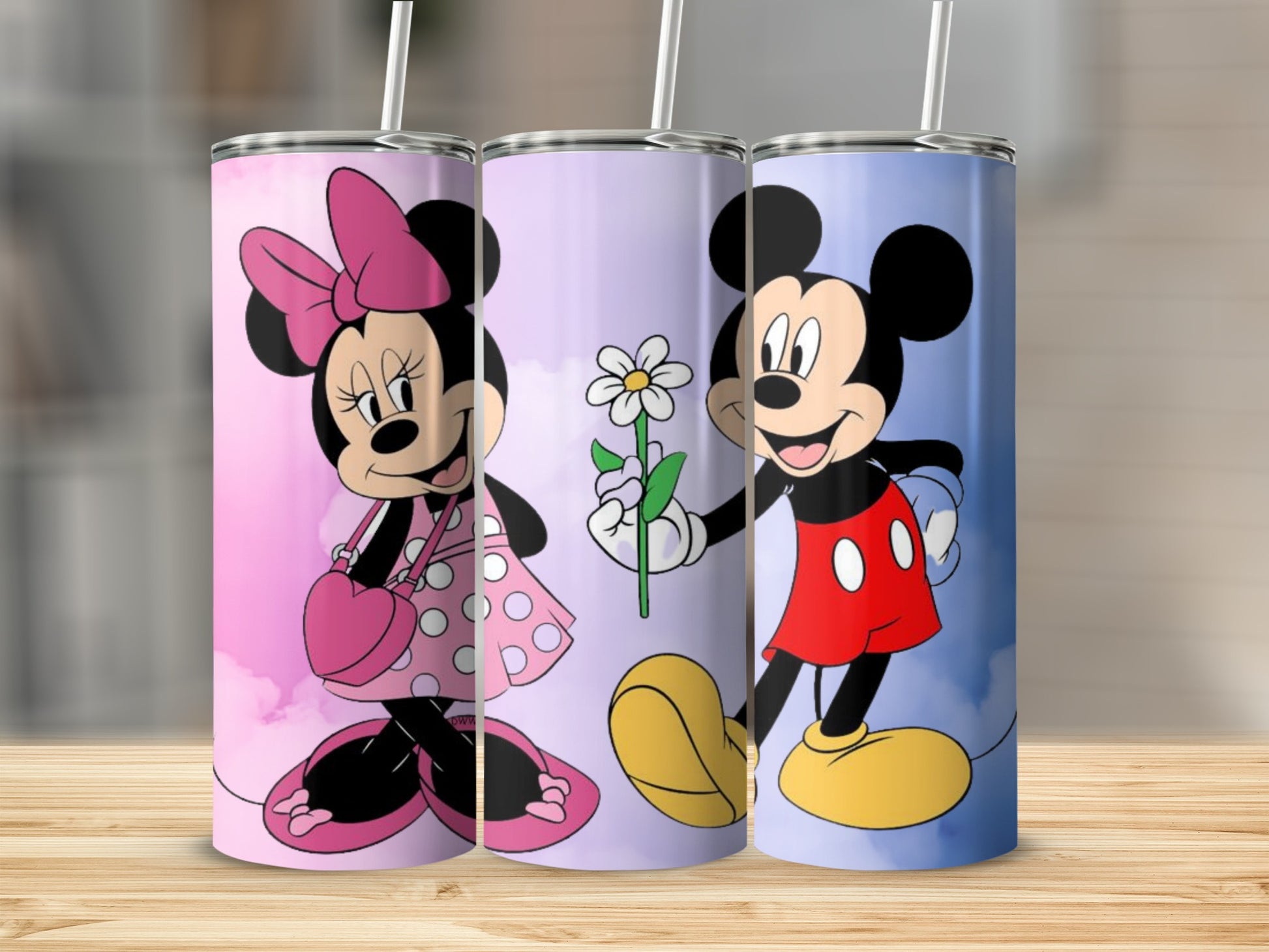 Colorful Cartoon Character Design Drinkware Tumblers