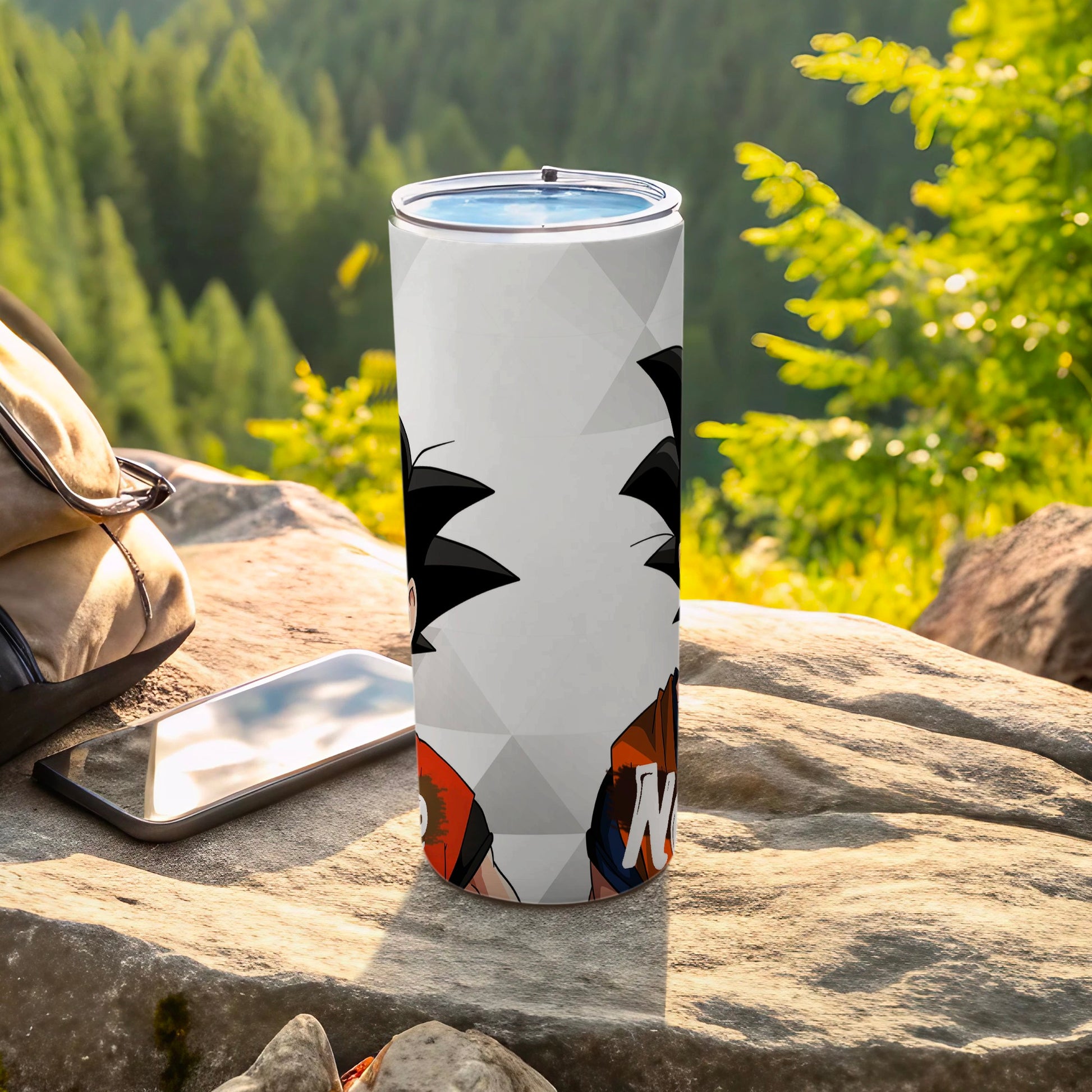 Anime Character Outdoor Travel Insulated Tumbler Cup