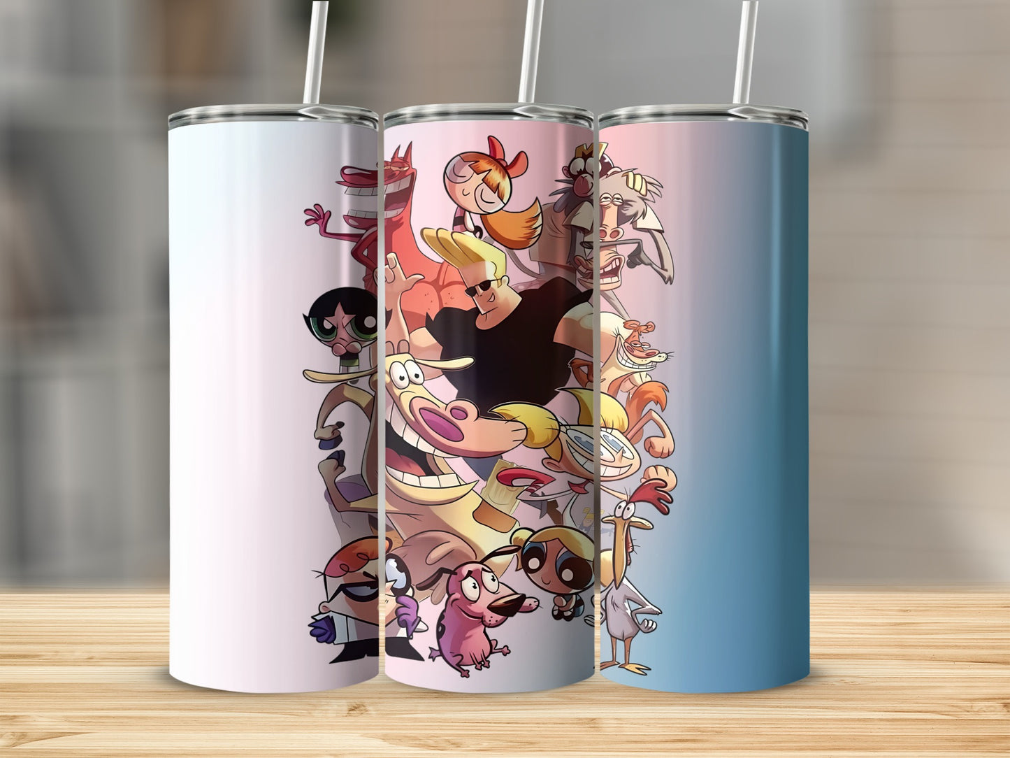 Classic Cartoon Characters Tumbler Design Collection