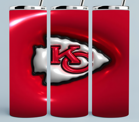 Kansas City Chiefs tumbler