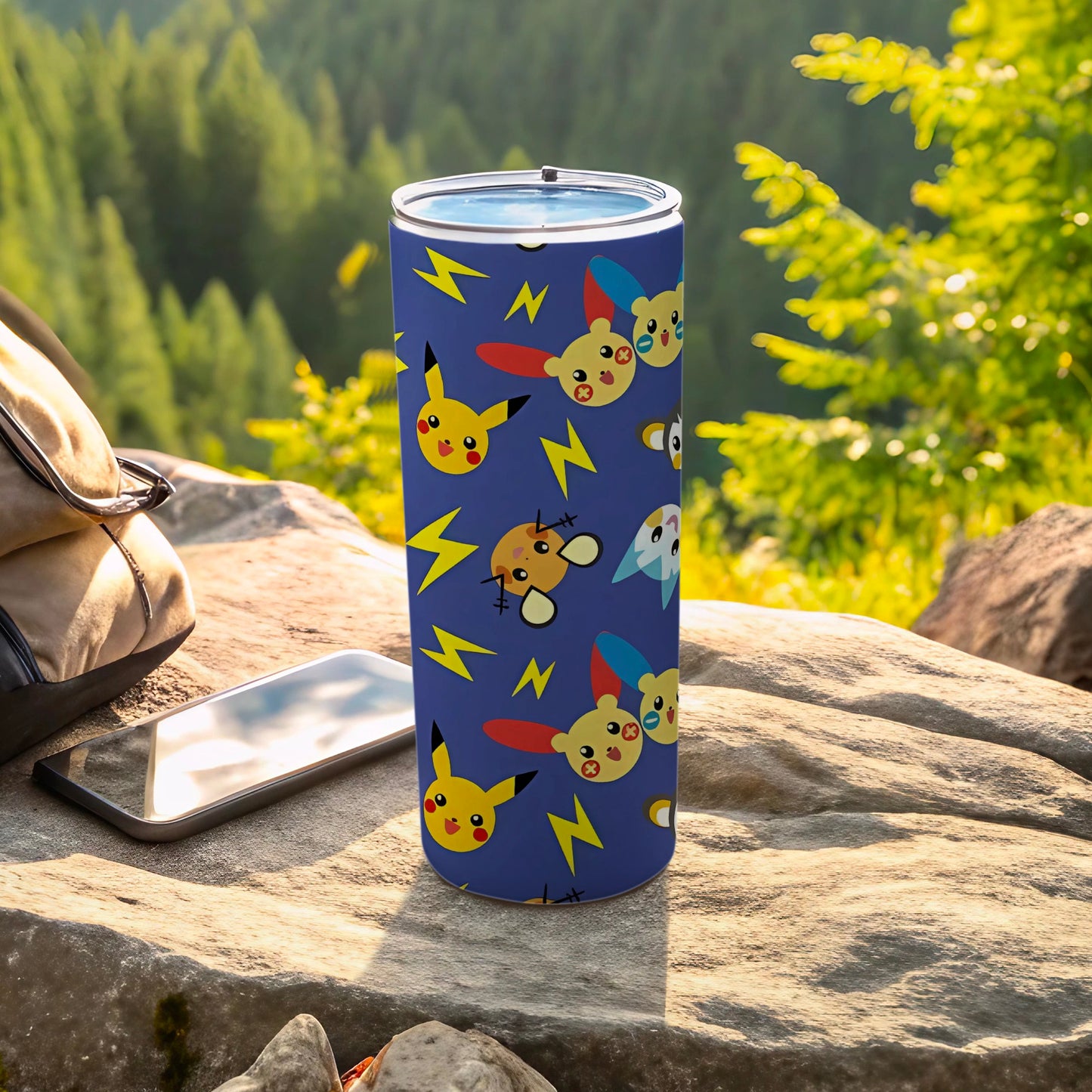 Cute Pikachu and Friends Design Tumbler for Everyday Use