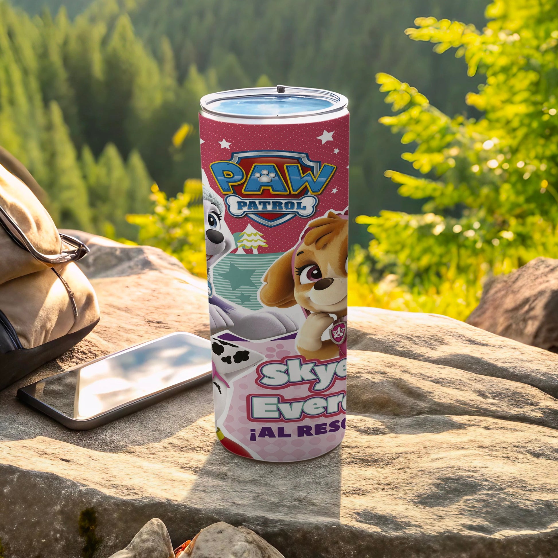 PAW Patrol Skye Everest ¡Al Rescate! Tumbler Cup