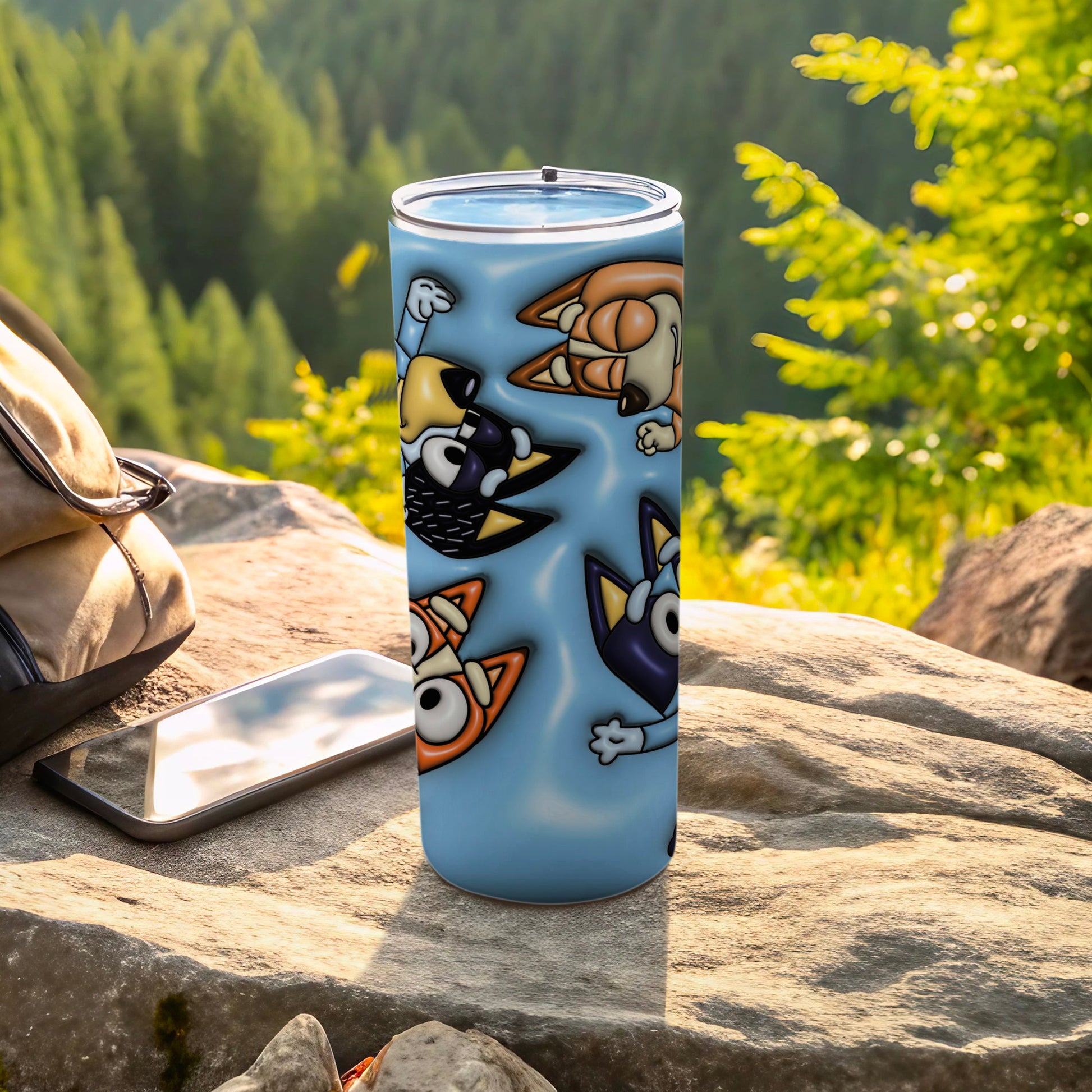 Cartoon Character Insulated Travel Tumbler Product