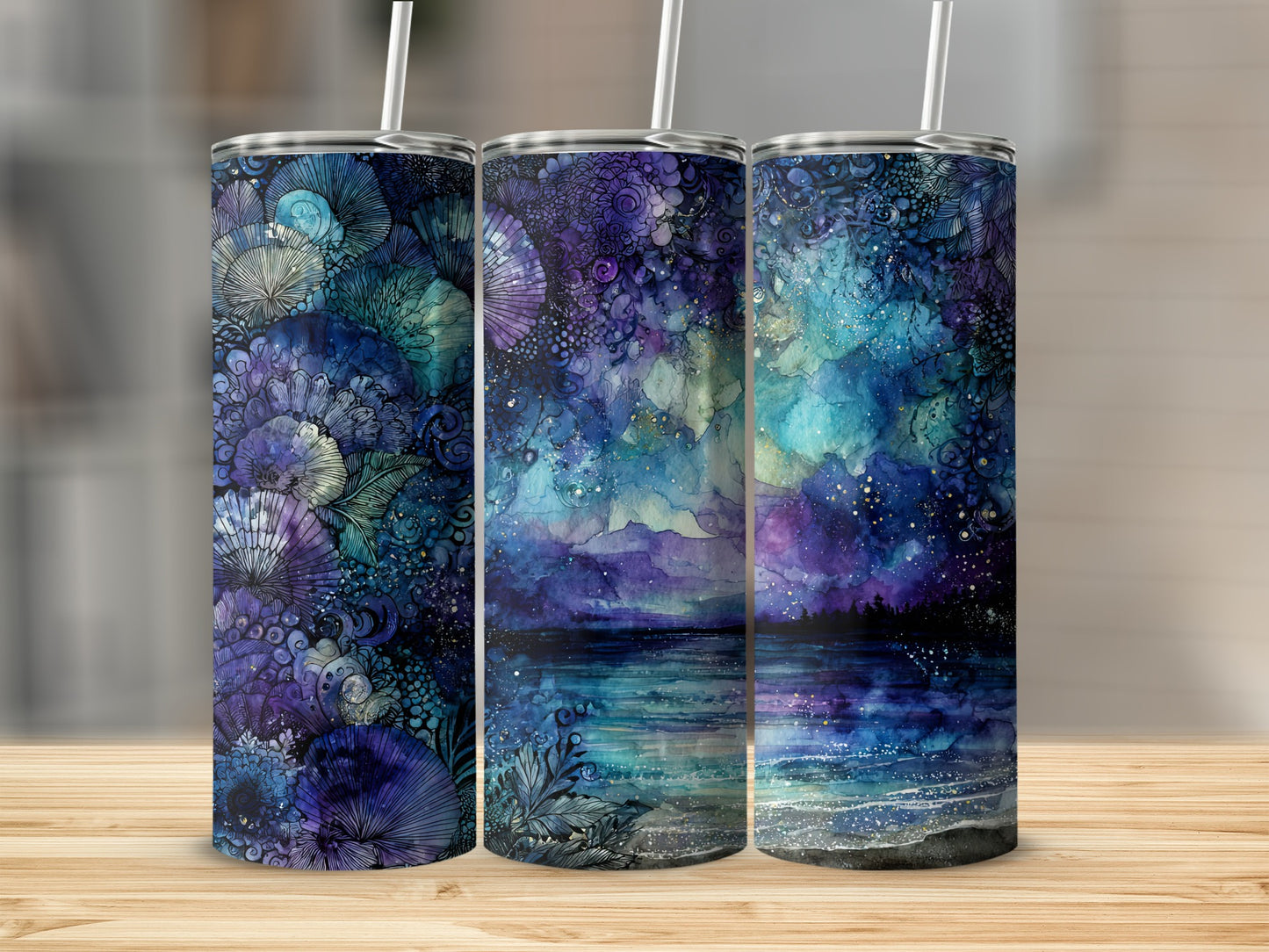Beautifully Designed Galaxy Mystery Tumbler