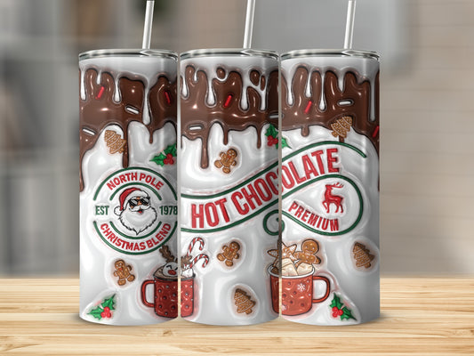 Christmas Blend North Pole Hot Chocolate Premium tumbler