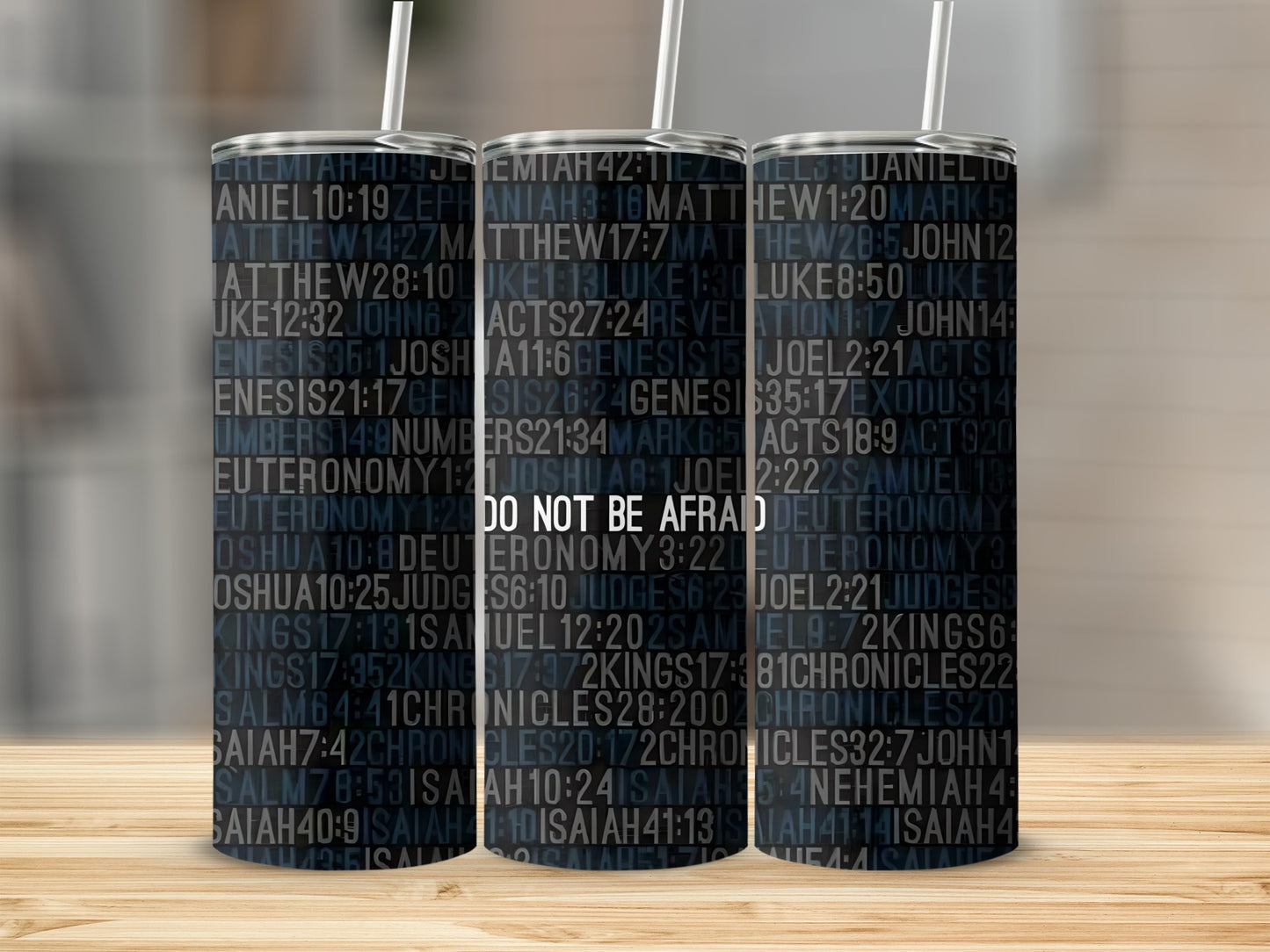 Do Not Be Afraid Design High Quality Custom Tumbler