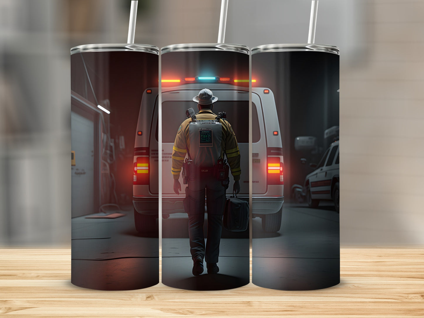 Emergency Responder Design Insulated Tumbler Product
