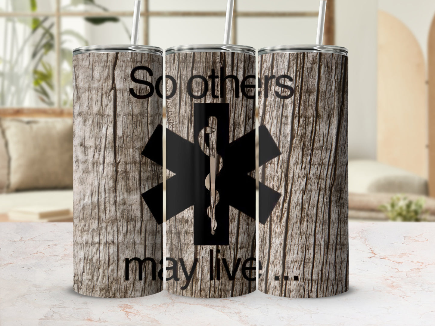 So others may live EMS design tumbler