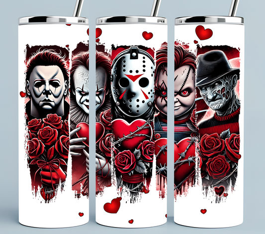 Valentine's Killer tumbler