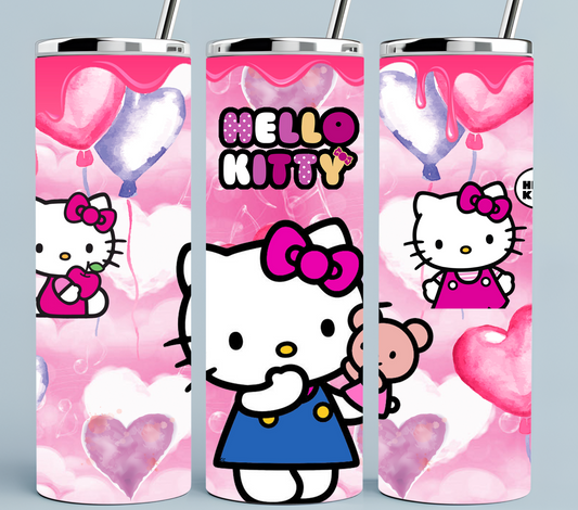 Hello Kitty Hearts tumbler