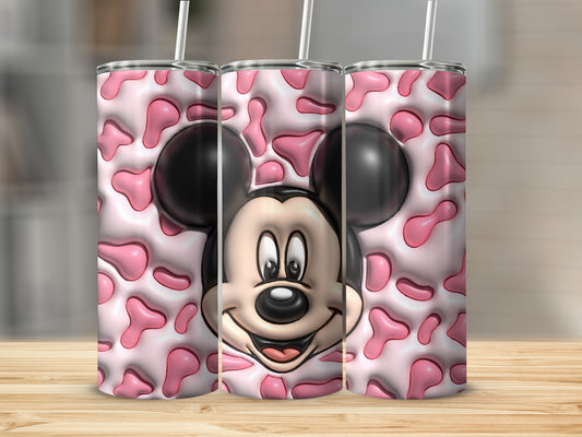 Cute Character Pink Patterns Tumbler