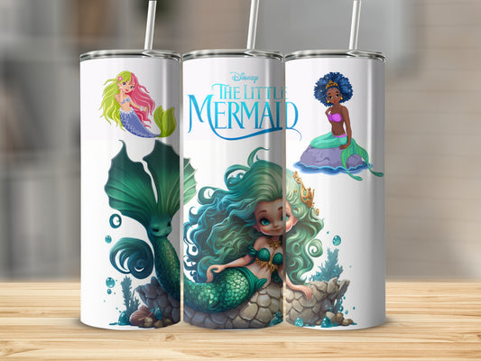 Disney The Little Mermaid Cartoon Design Tumbler