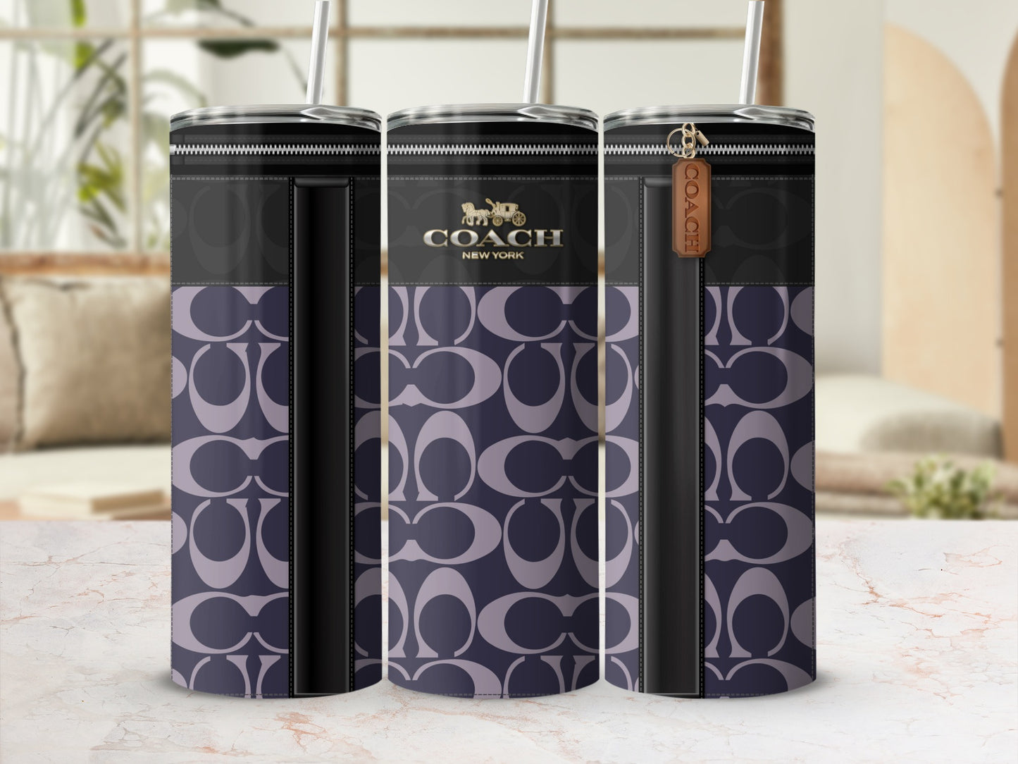 Stylish Coach New York Branded Drink Tumbler Product