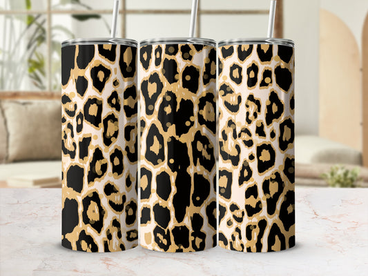 Leopard Print Tumbler for Stylish and Trendy Drinkware