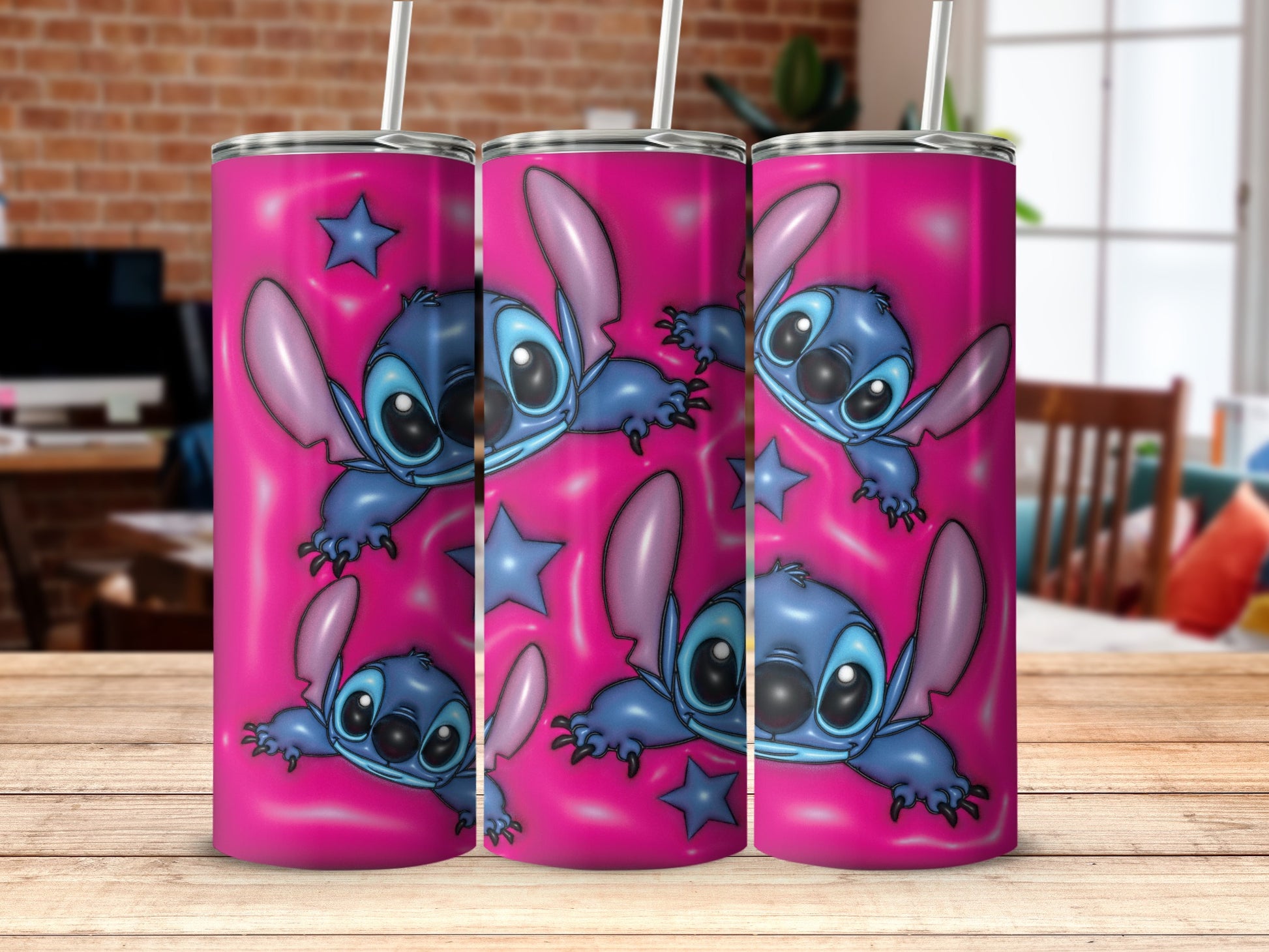 Cute Cartoon Character Pattern Insulated Tumbler