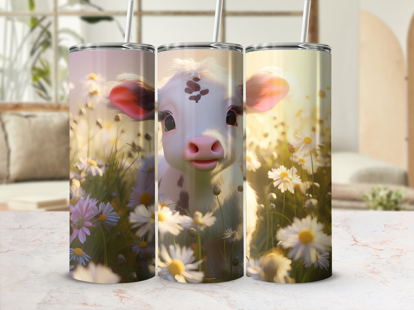 Sweet Baby Cow Daisy Meadow Sunlight Design Tumbler product type
Cow
Calf
Baby Cow
Cute Animal
Daisy Flowers
Meadow Scene
Nature Design
Sunny Field
Farm Animal
Cartoon Style
Kids Gift
Tumbler
Drinkware
Flower Print
White Cow
Pink Nose
Spring Theme
Summer Vibes
Illustration
Cute Calf