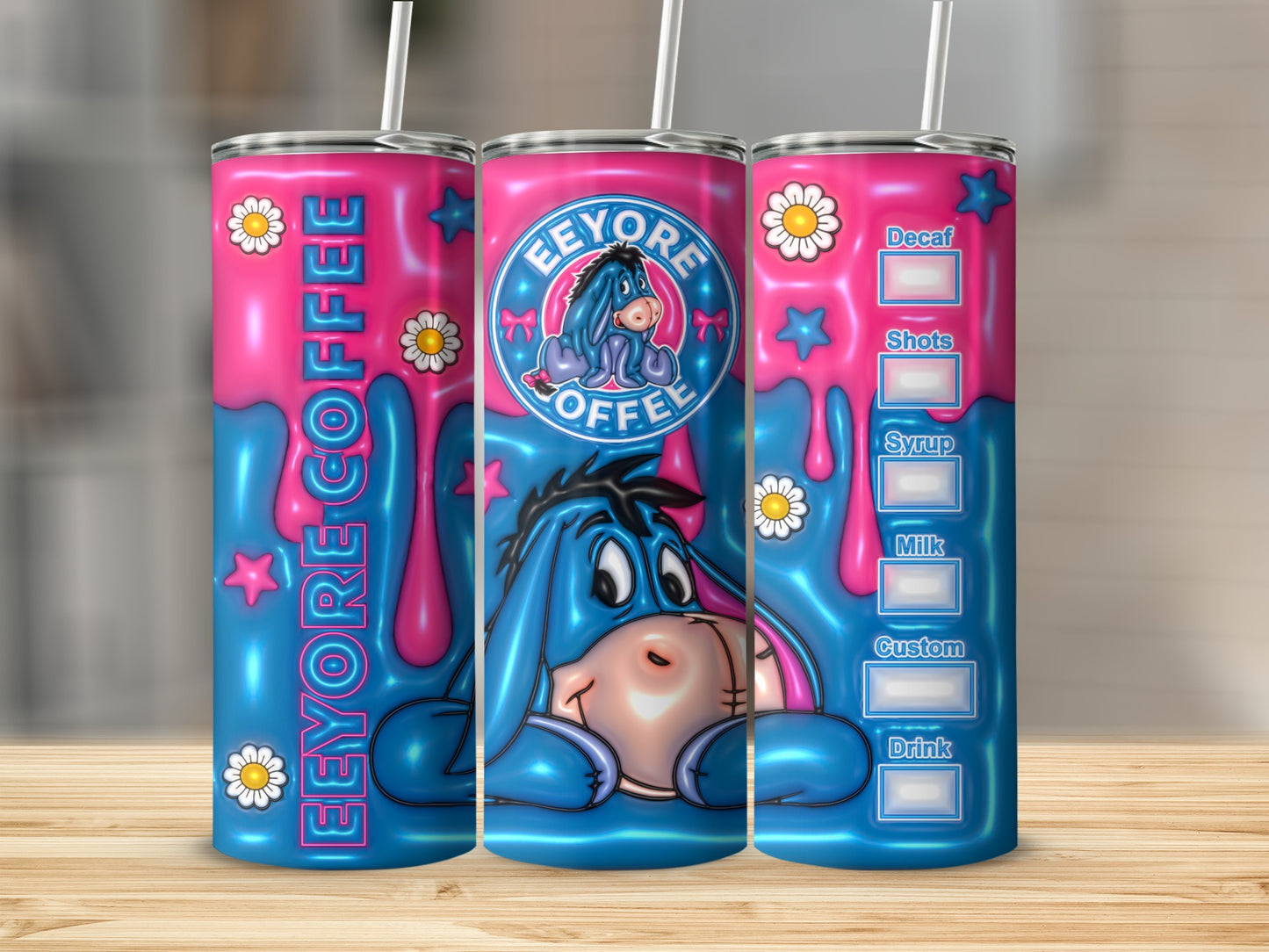 Eeyore Coffee Customizable Cup Adorable Drinkware