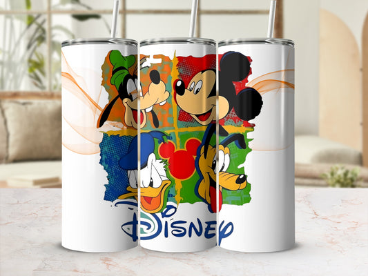 Disney Characters Stainless Steel Tumbler Flask