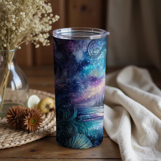 Artistic Vivid Galaxy Insulated Tumbler Product