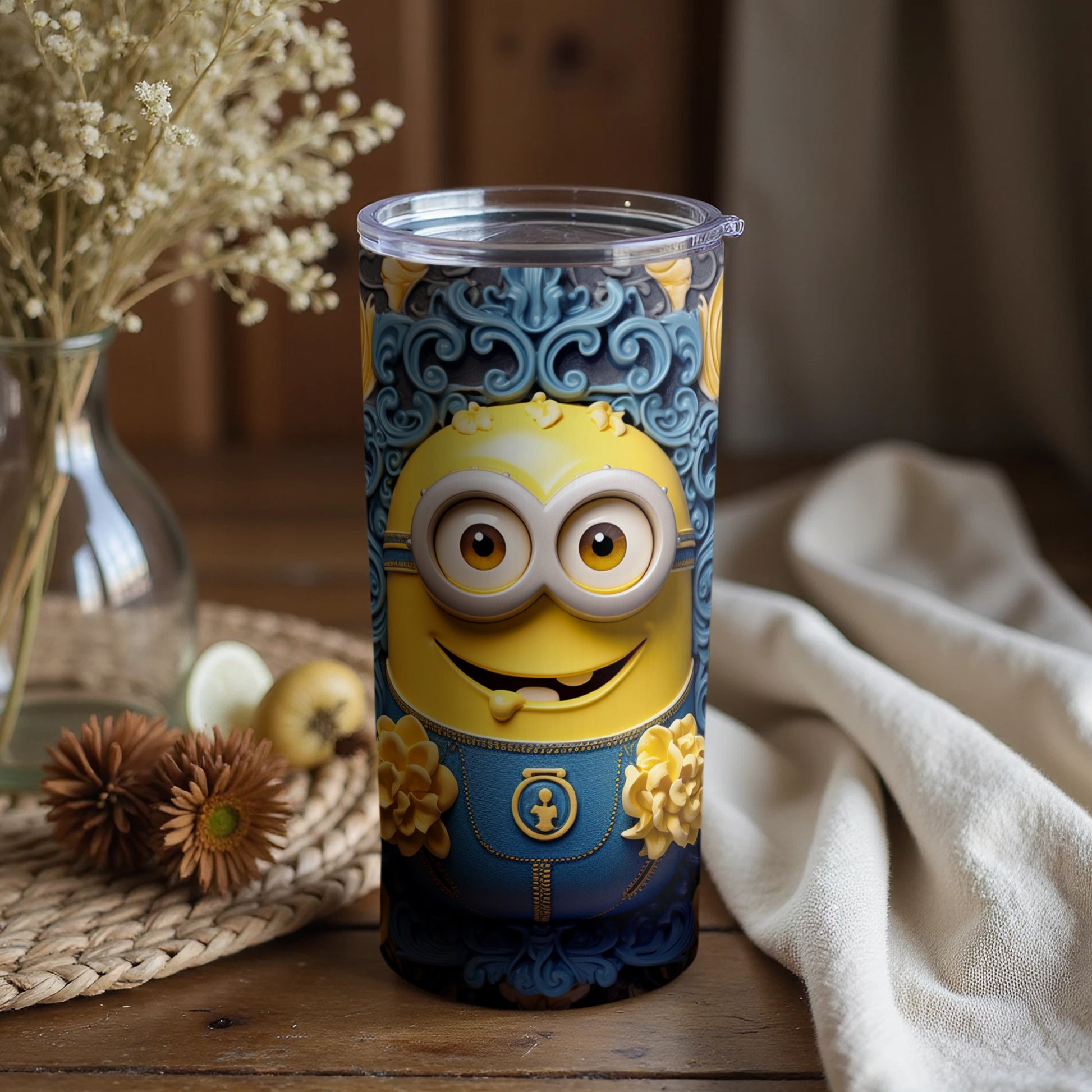 Cute Funny Cartoon Character Insulated Tumbler Product