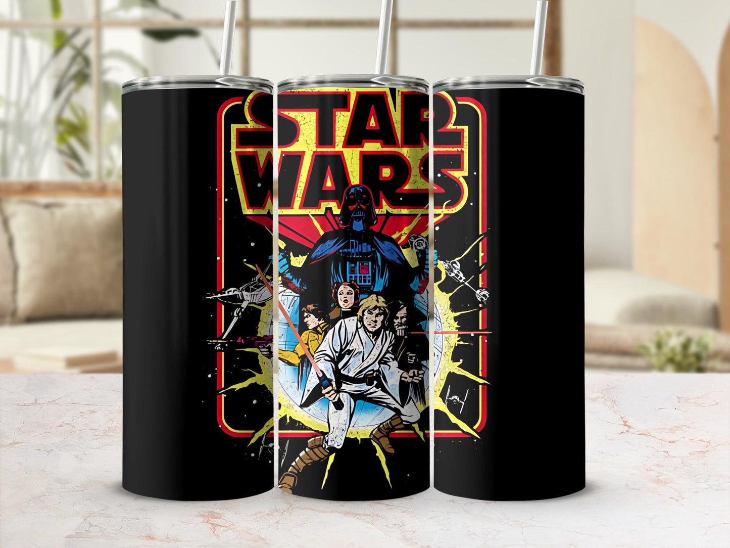Star Wars Original Saga Character Design Tumbler product type