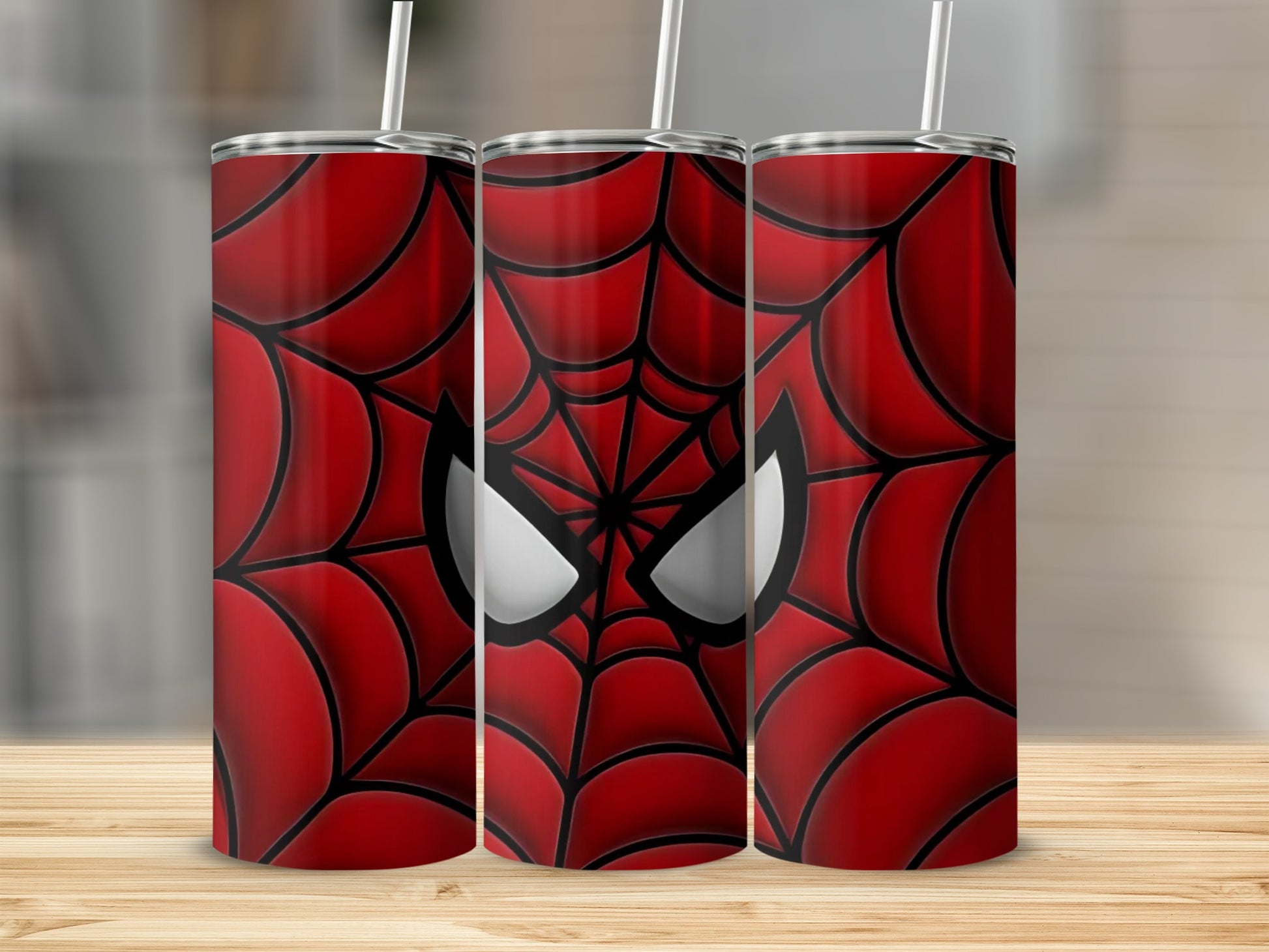 Marvel Web Pattern Insulated Tumbler Beverage Container