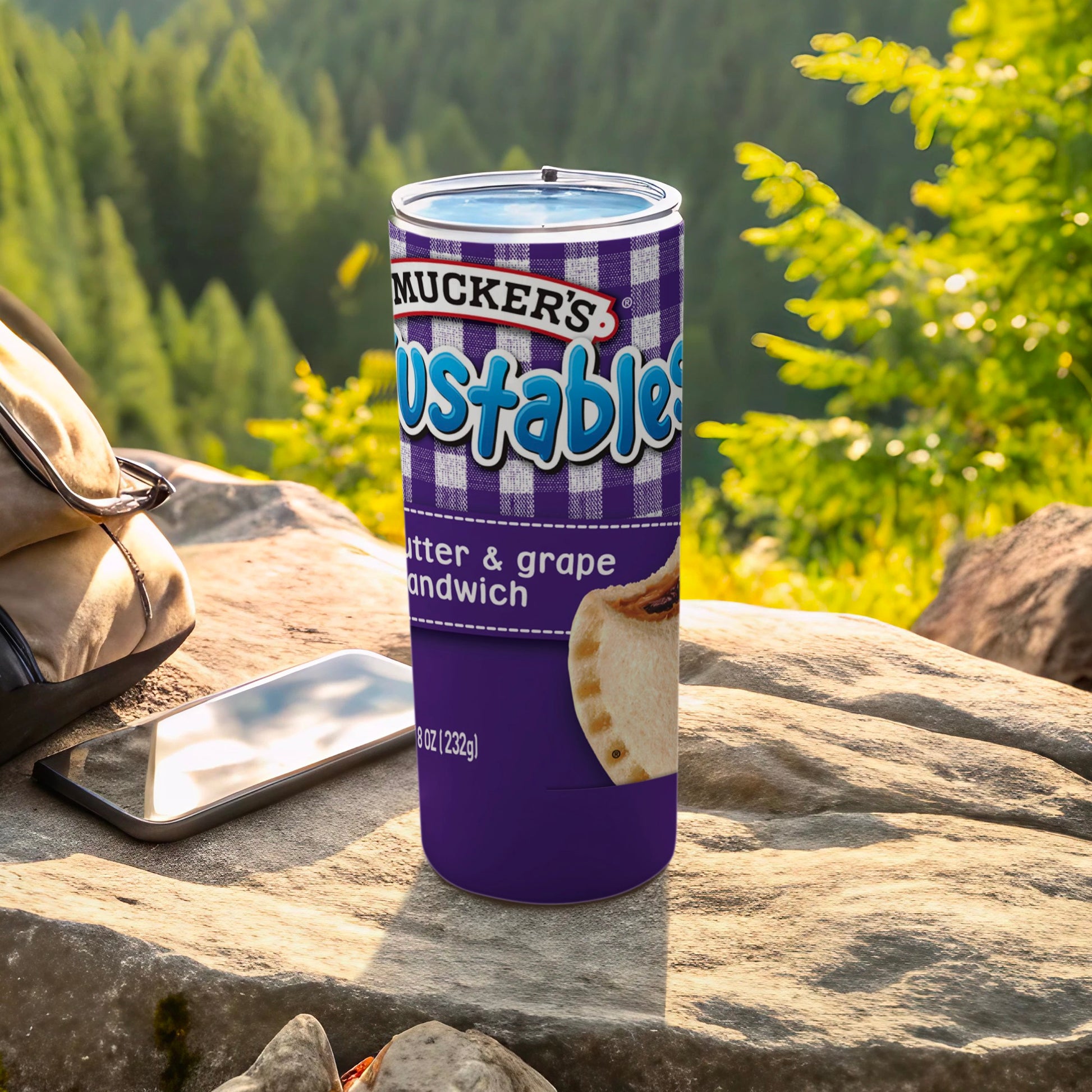 MUCKER'S USTABLES Butter & Grape Sandwich Tumbler product type
