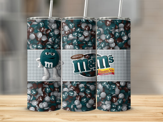 Philadelphia Eagles M&Ms Winning Size Candy Tumblers