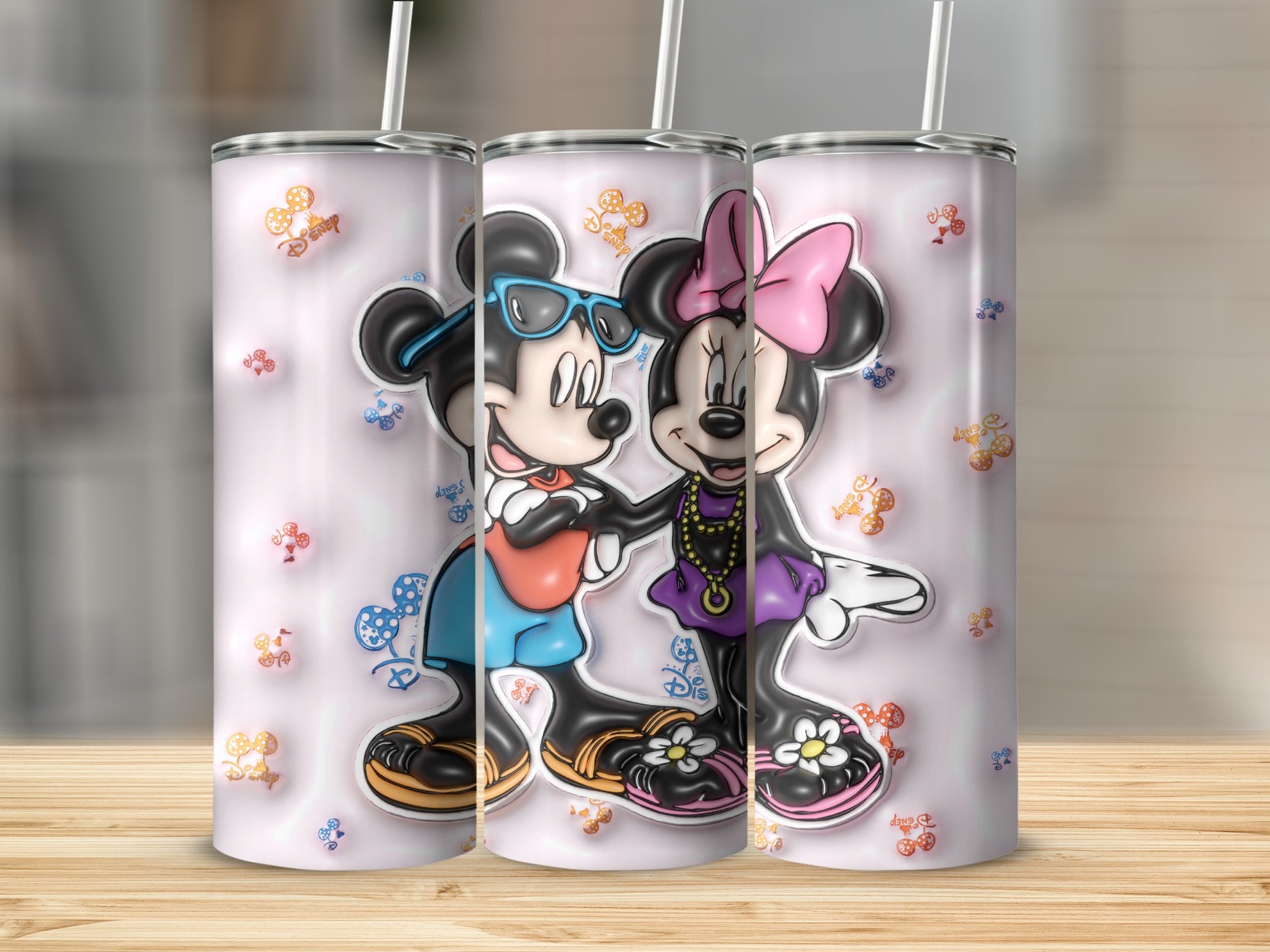Adorable Cartoon Characters Tumbler Stainless Steel Cup