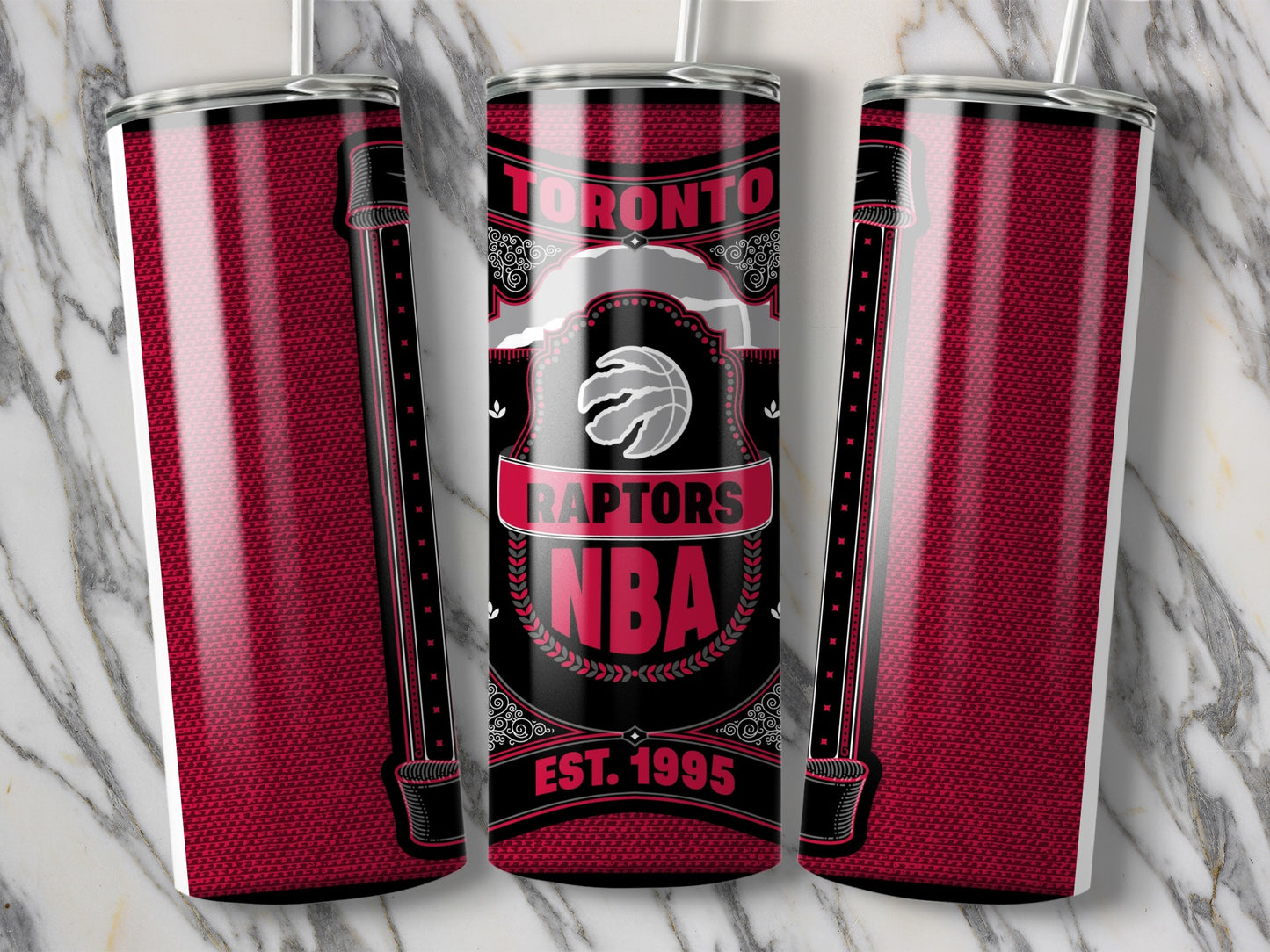 Toronto Raptors NBA Established 1995 Basketball Team Tumbler