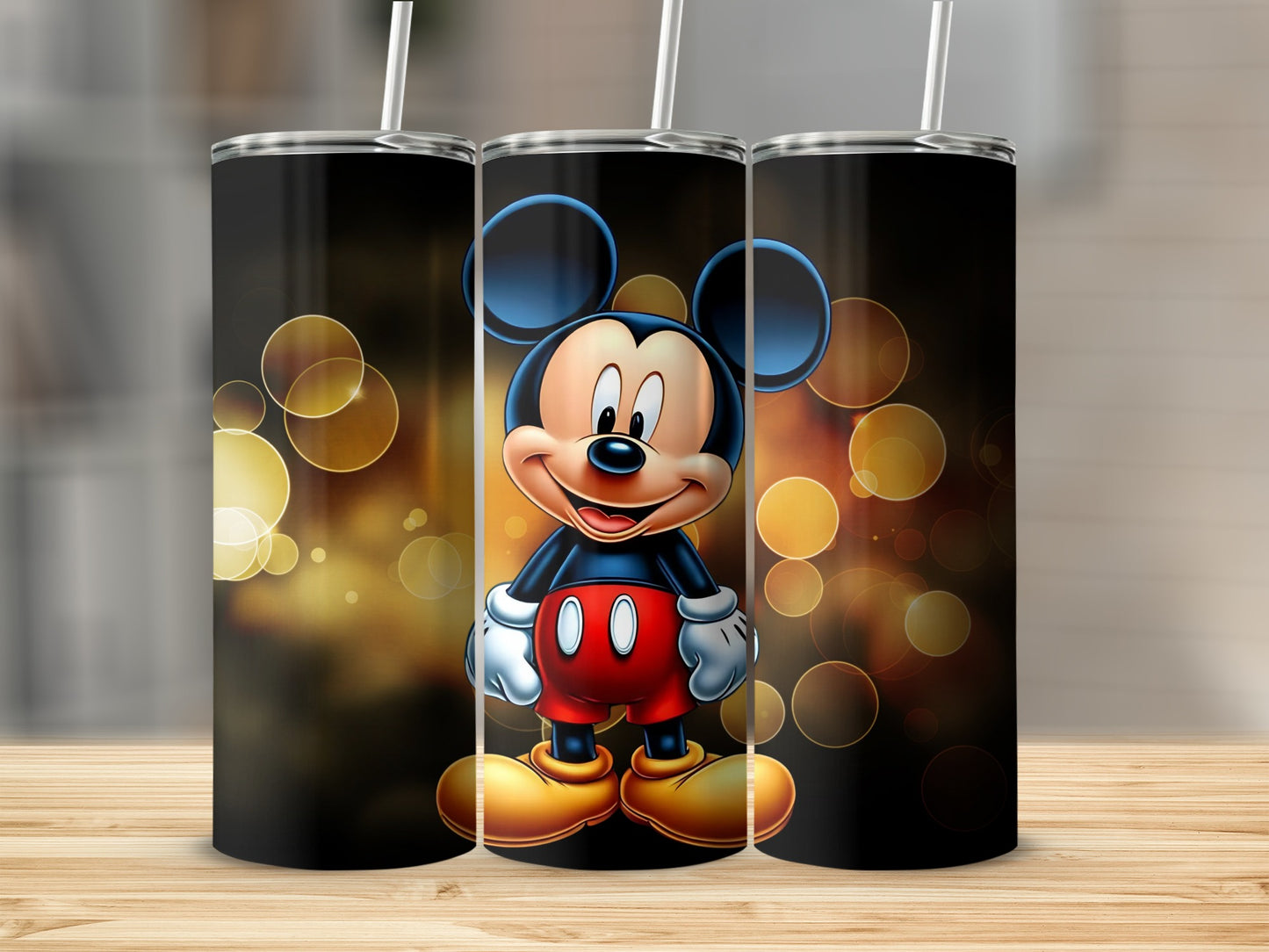 Mickey Mouse Cartoon Character Tumbler Cup