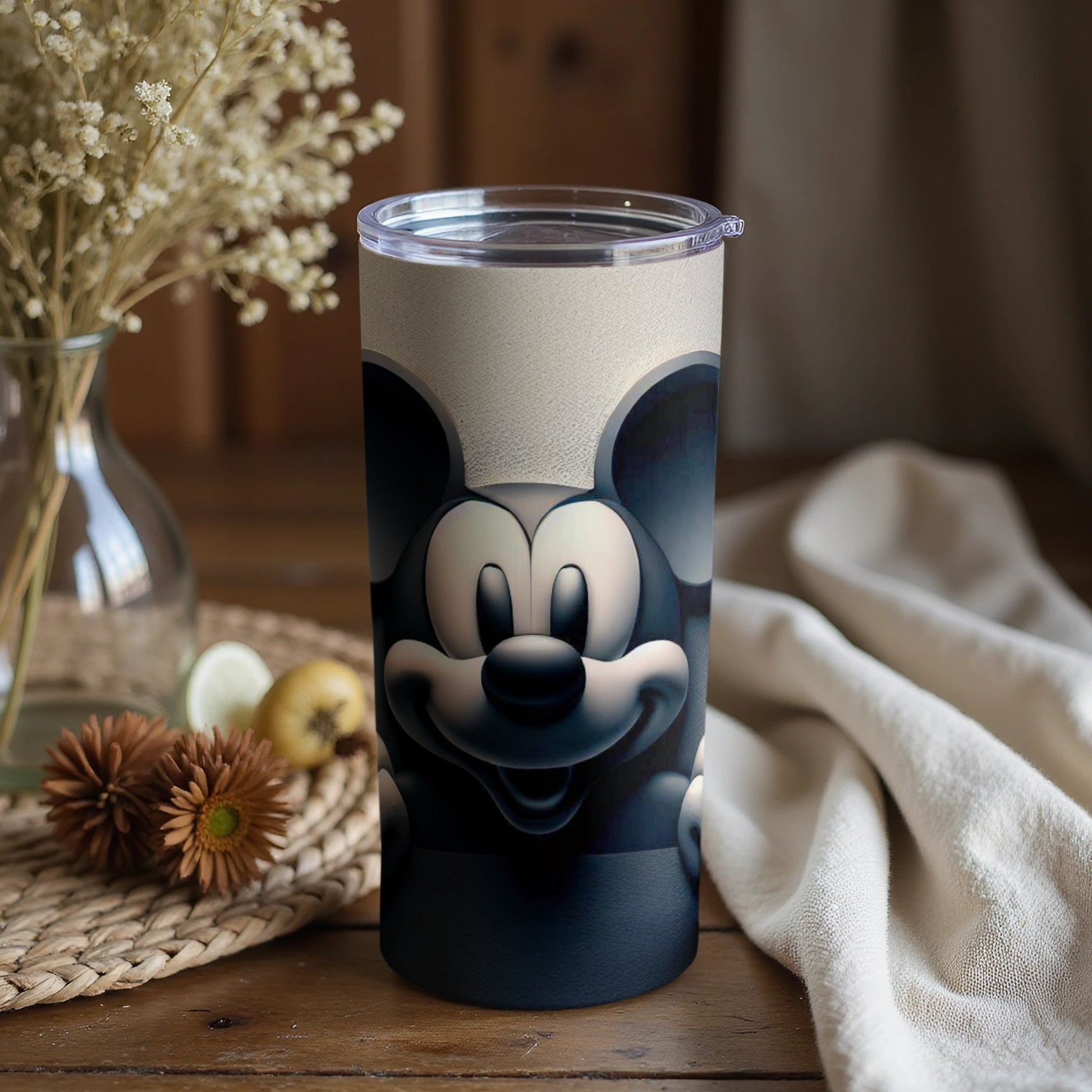 Mickey Mouse Smiling Face Insulated Tumbler