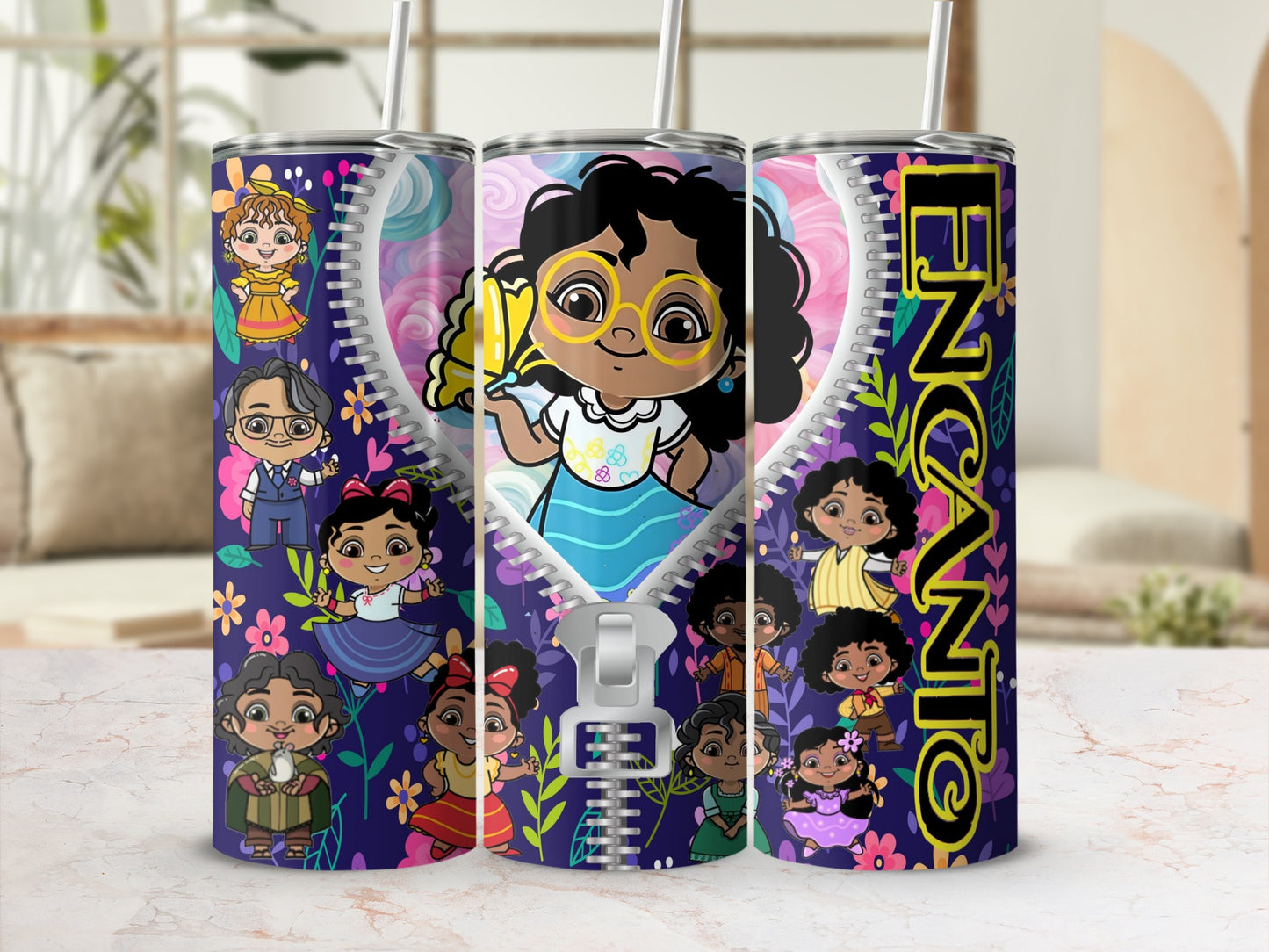 Encanto Characters Tumbler Travel Cup for Kids Gifts