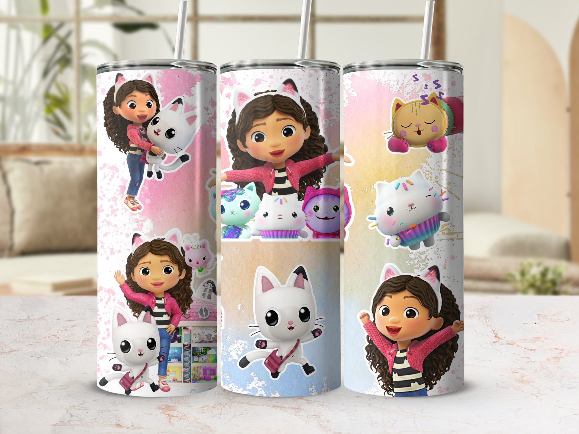 Colorful Cartoon Character-Themed Drinkware Product