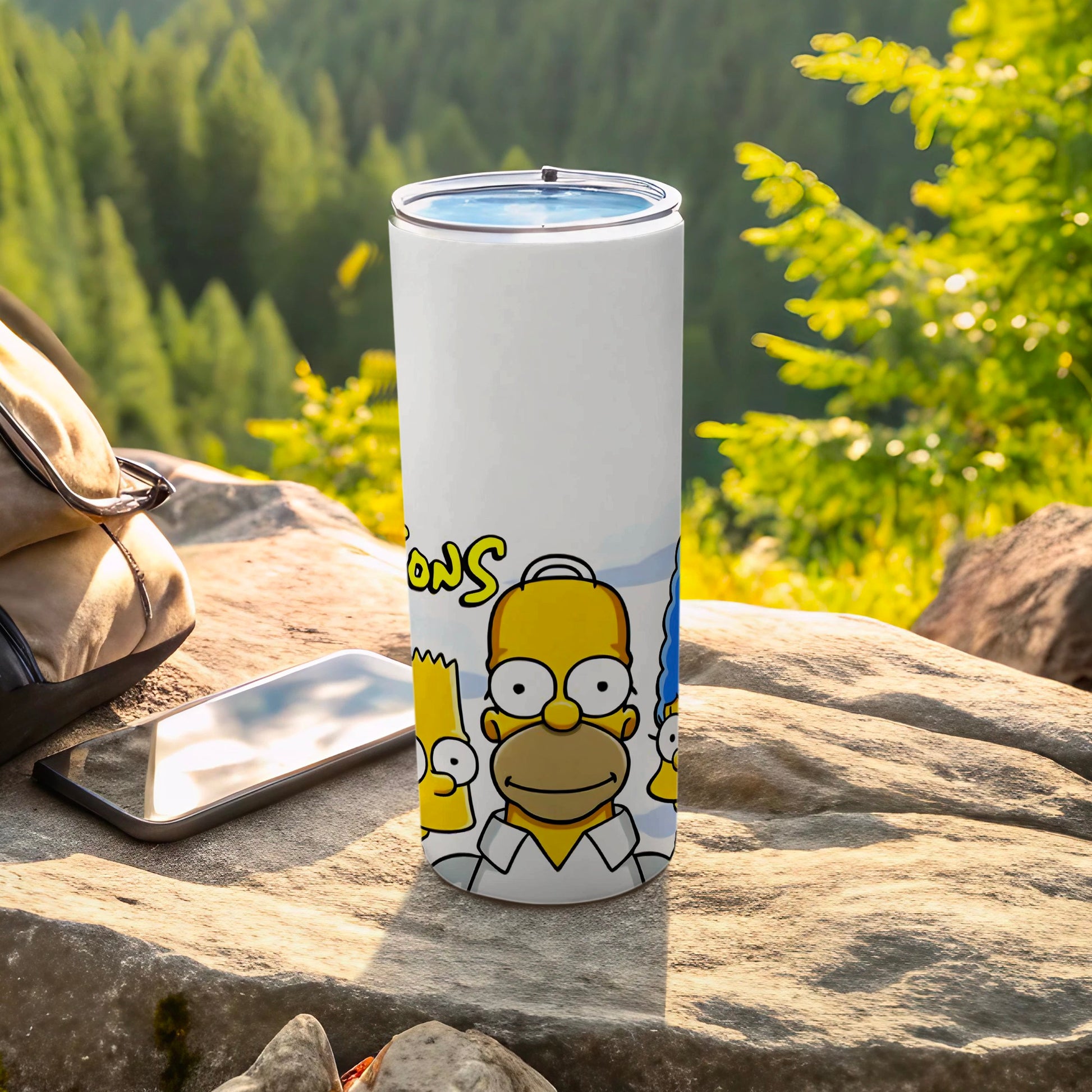 The Simpsons Travel Tumbler for Outdoor Adventures