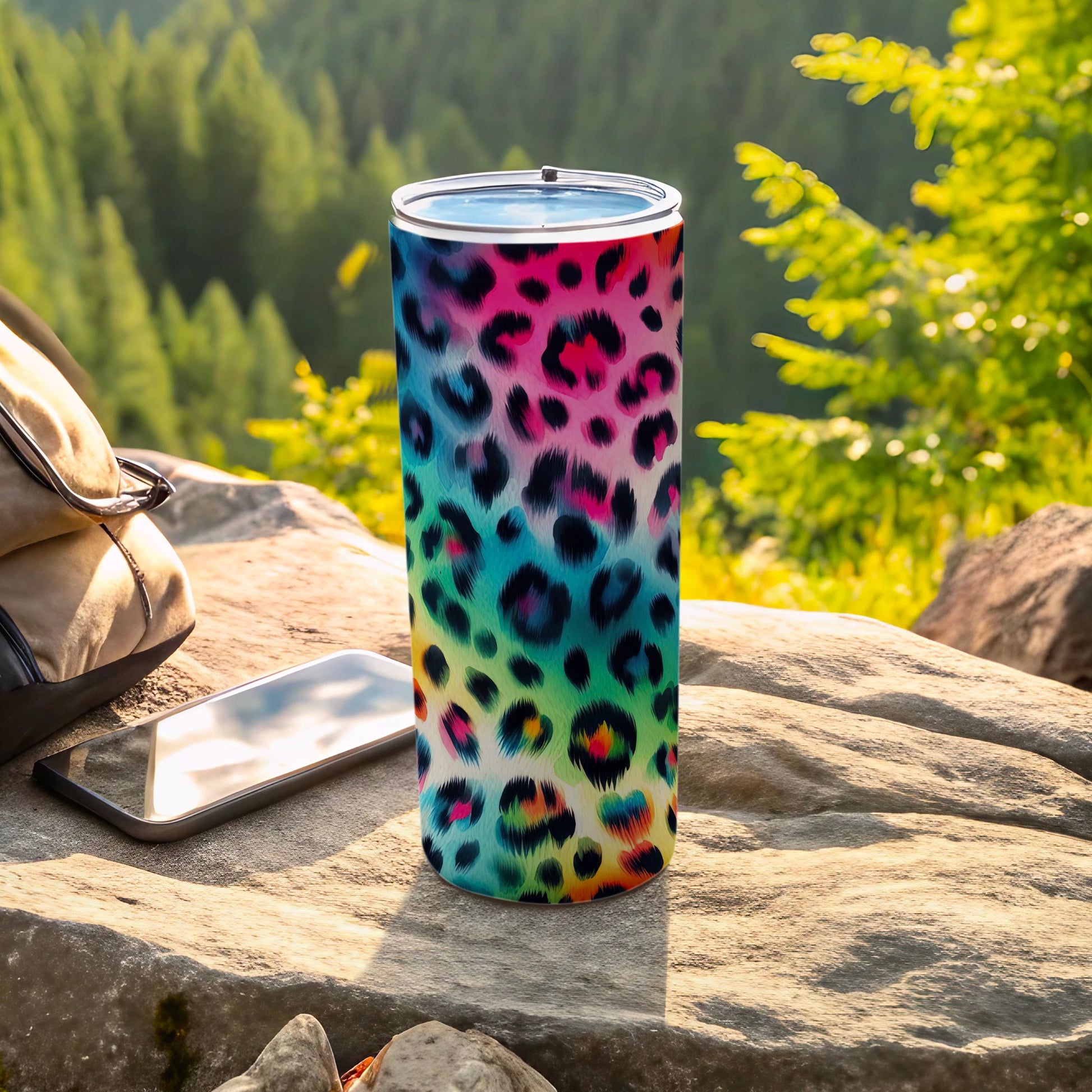 Psychedelic Leopard Spots Insulated Tumbler product type