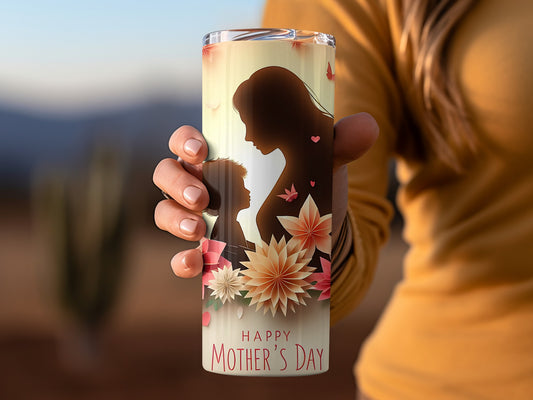 Heartwarming Happy Mother's Day Tumbler Cup