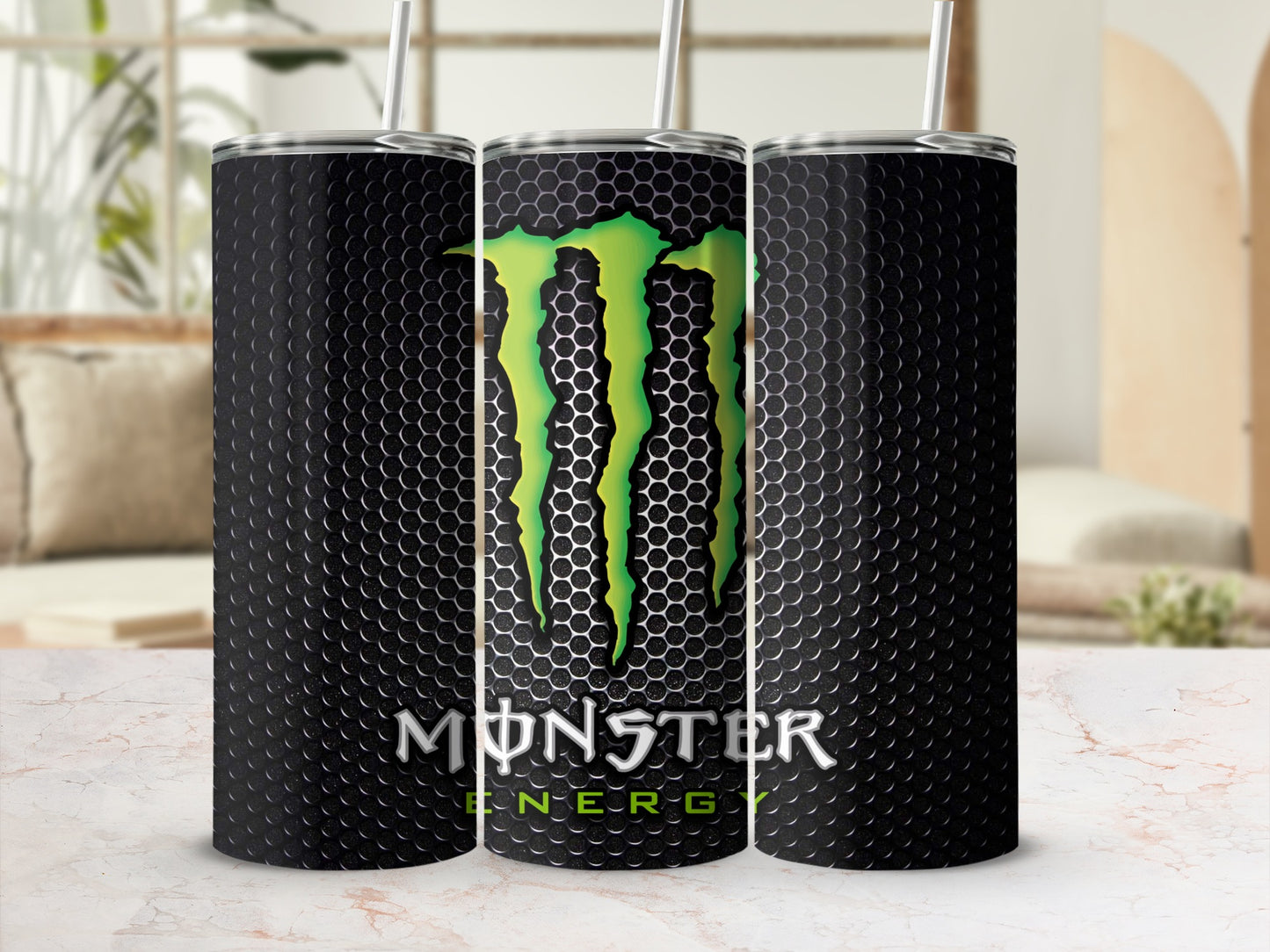 Monster Energy Textured Black Honeycomb product type