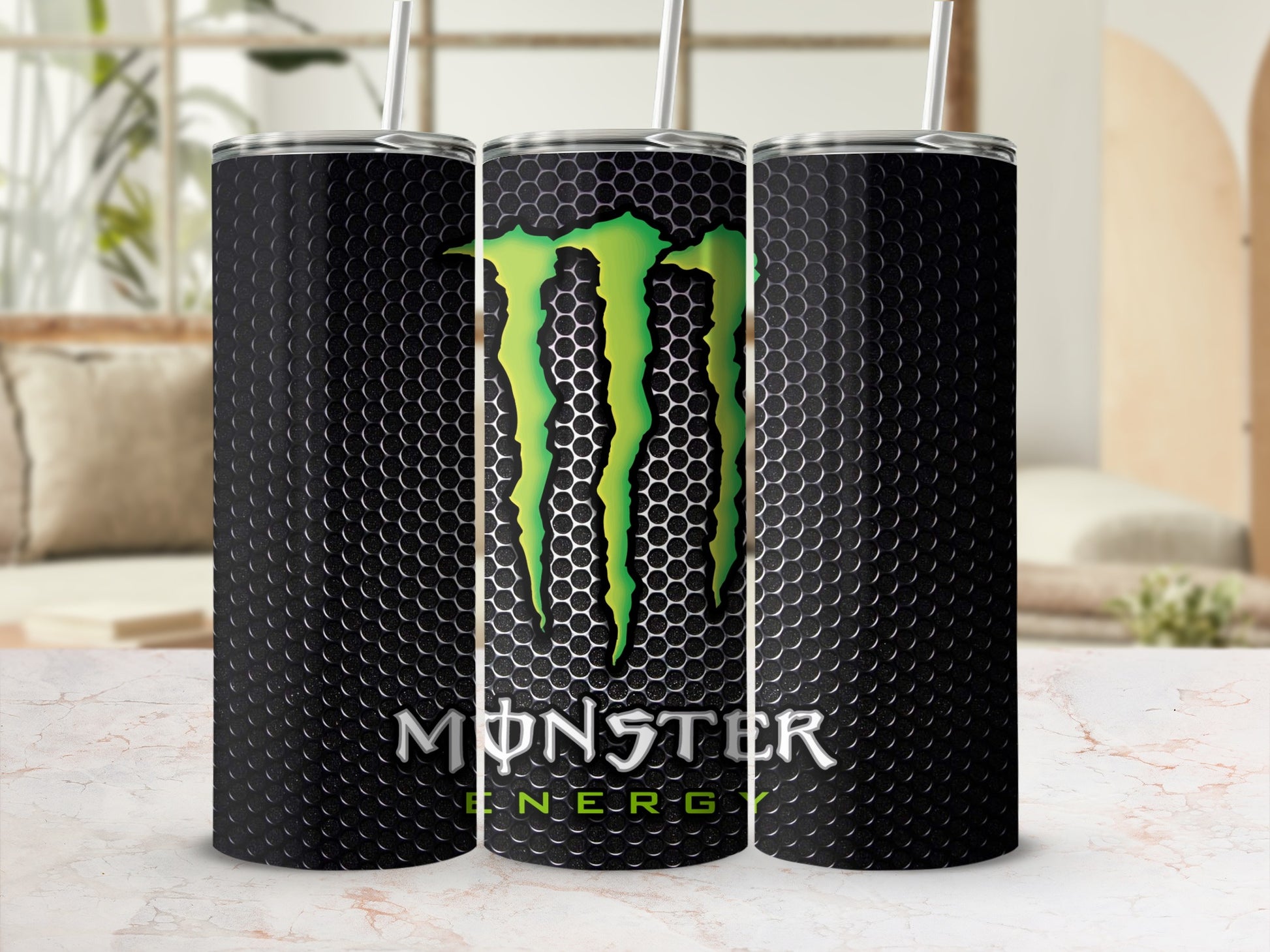 Monster Energy Textured Black Honeycomb product type