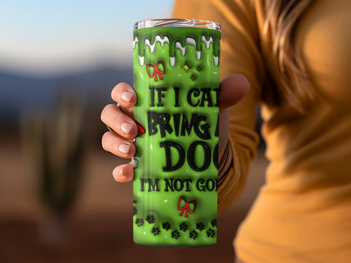 If I Can't Bring My Dog I'm Not Going Tumbler