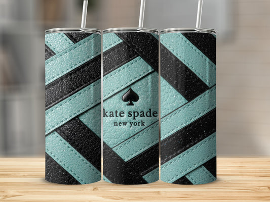 Kate Spade Inspired New York Interwoven Design Pattern Tumblers