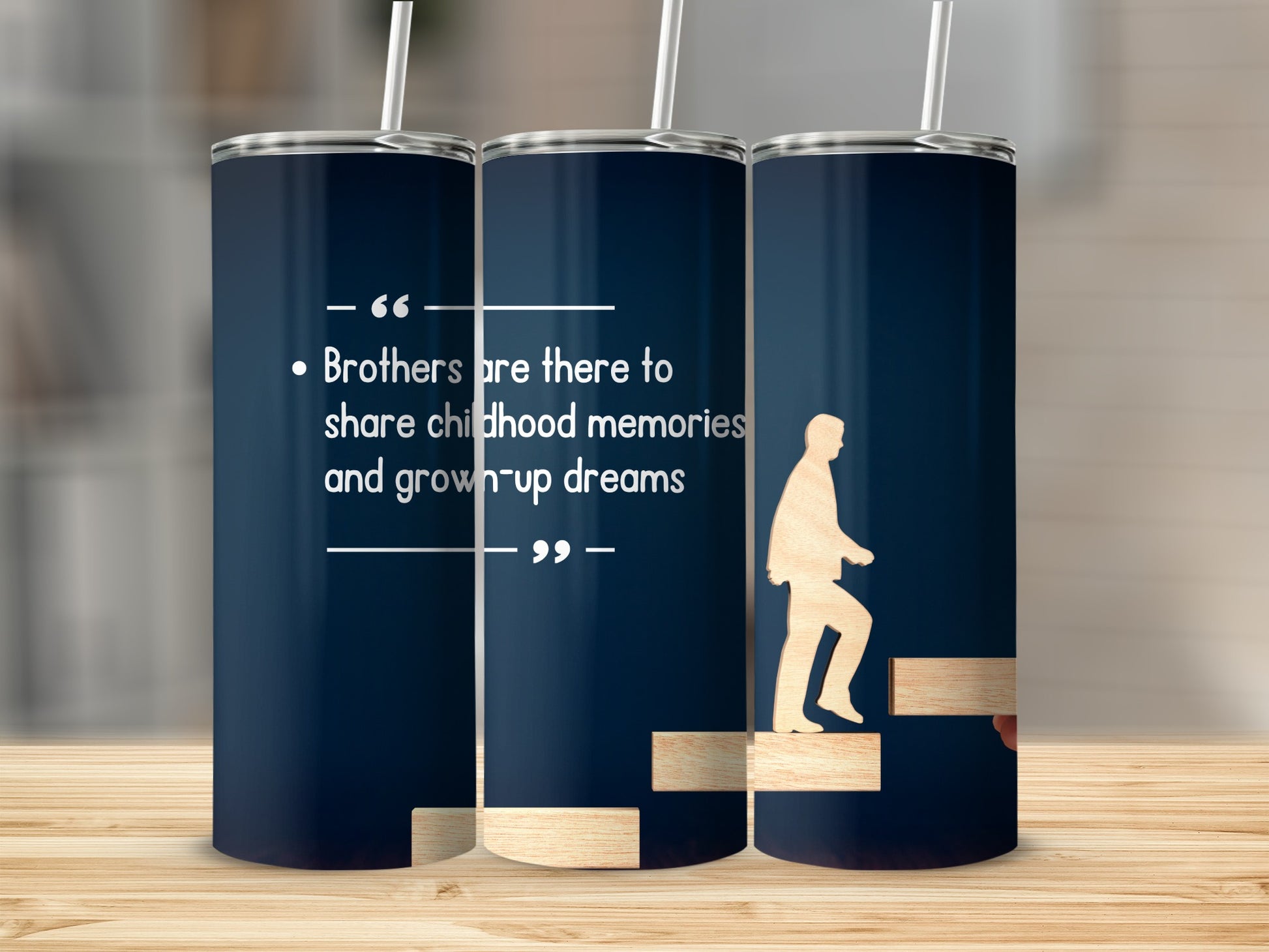 Brothers Share Childhood Memories Quote Tumbler